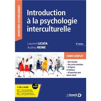 Introduction à la psychologie interculturelle - 1