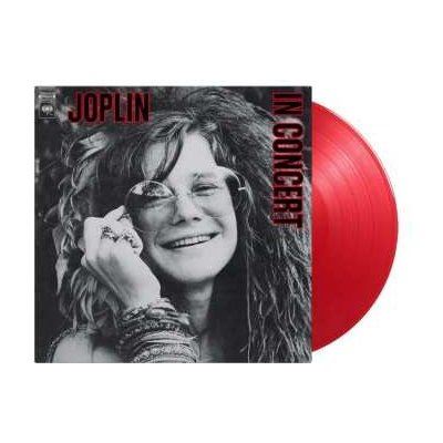 Music On Vinyl - Janis Joplin Rouge Joplin In Concert Vinyle Translucide