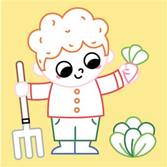 Mes premiers coloriages sans dépasser   À la ferme !