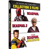Coffret Deadpool Collection 3 Films Blu-ray 4K Ultra HD