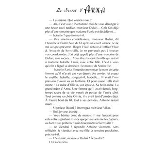 Le Secret d'Anna (relié)