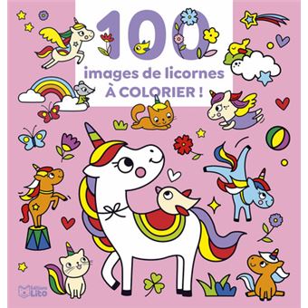 100 images de licornes à colorier !