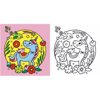 100 images de licornes à colorier !