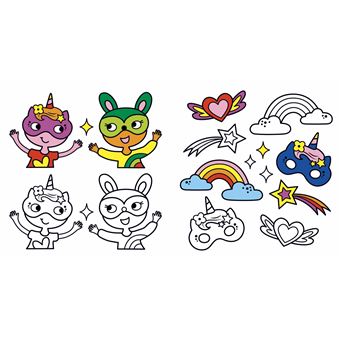 100 images de licornes à colorier !