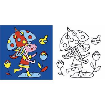 100 images de licornes à colorier !