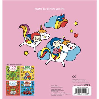 100 images de licornes à colorier !