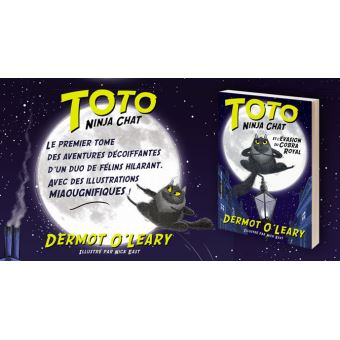 Toto Ninja chat et l'évasion du cobra royal