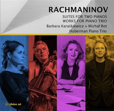 Suite For 2 Pianos / Works For Piano Trio