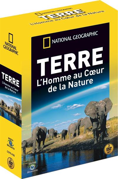 National Geographic Terre L'homme au cœur de la nature DVD