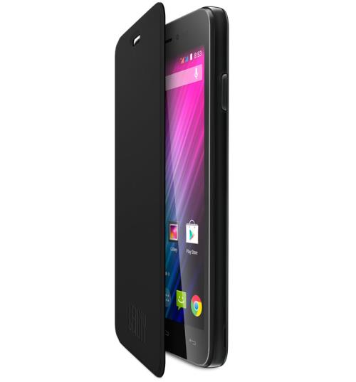 Wiko Folio - beschermende bedekking voor mobiele telefoon