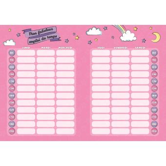 Agenda 2019-2020 Une année avec Minnie et la licorne