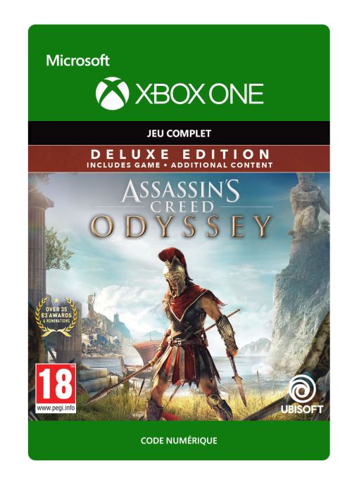 Code de téléchargement Assassin s Creed Odyssey: Edition Deluxe Xbox One