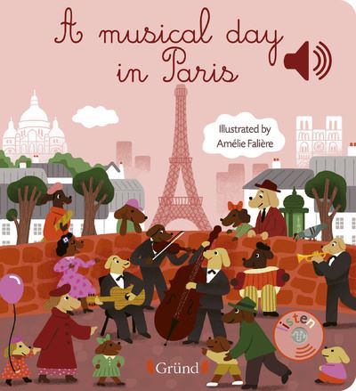 A musical day in Paris - Emilie Collet - cartonné