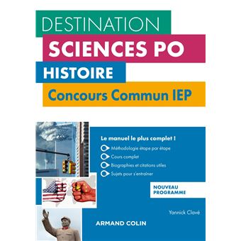 Histoire - Concours commun IEP