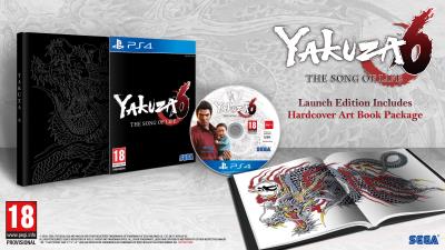 Pochette avant du jeu Yakuza 6 : The song of Life Essence of Art Edition PS4