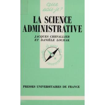 l'objet de la science administrative dissertation