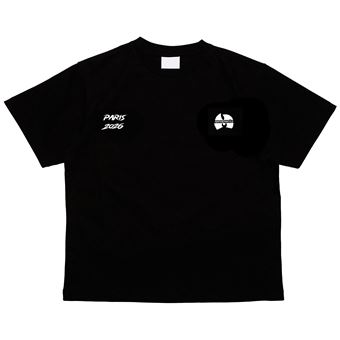T-Shirt Noir Double Sided Print Taille 2XL Tour 2026 Wu-Tang