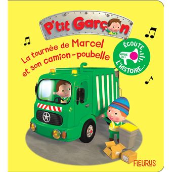 P Tit Garcon La Tournee De Marcel Et Son Camion Poubelle Nathalie Belineau Alexis Nesme Cartonne Achat Livre Fnac