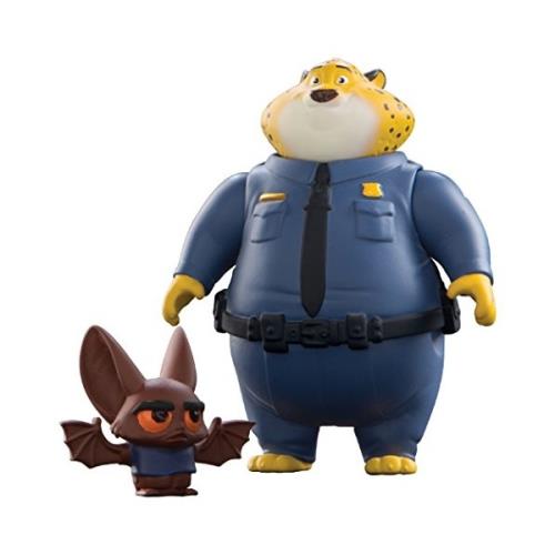 ZOOTPIE FIGURINES CLAWHOUSER & BAT EYEWI