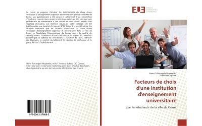Facteurs de choix d'une institution d'enseignement universitaire