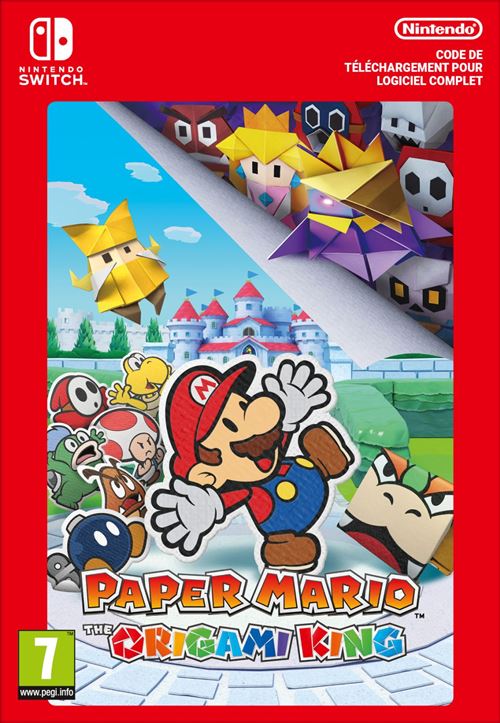Code de téléchargement Paper Mario : The Origami King Nintendo Switch