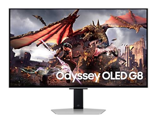 Samsung Gaming Monitor Odyssey OLED G8 LS32DG802SUXEN 32" 240 Hz 4K UHD Zilver