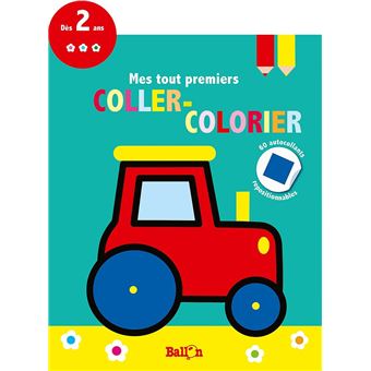 Coller-colorier : Tracteur