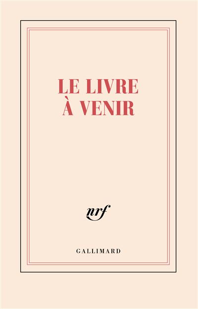 Carnet ligne le livre a venir