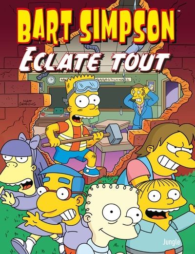 Couverture de Bart Simpson n° 21 Bart Simpson éclate tout