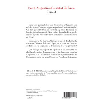 Saint Augustin et le statut de l'âme