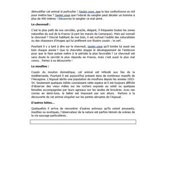 Grande faune en Cévennes