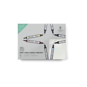 Set de 8 marqueurs d'aquarelle Winsor & Newton
