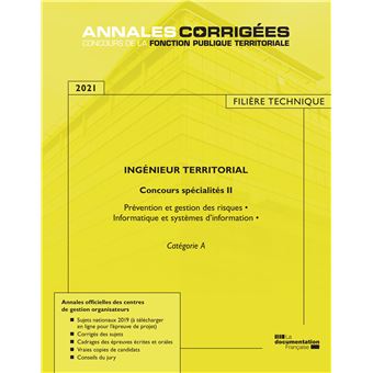 Ingénieur territorial II 2021