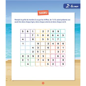Jeux de vacances