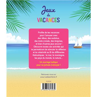 Jeux de vacances
