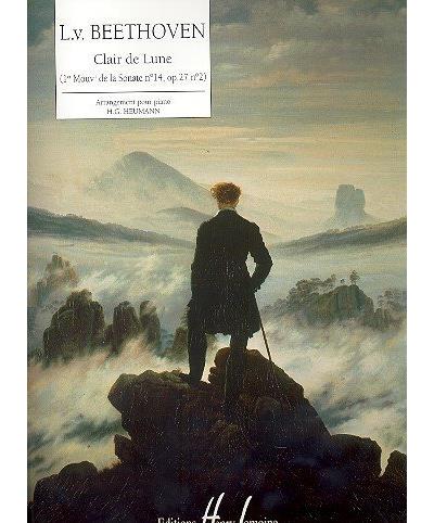 Clair de lune - Ludwig Van Beethoven - broché