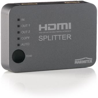 Répartiteur vidéo/audio Marmitek Split 312 UHD 2 ports - 1