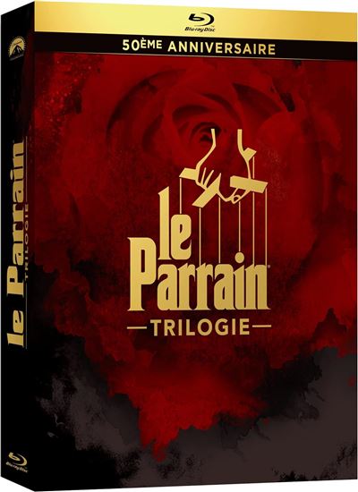 Coffret Le Parrain Trilogie Édition 50ème Anniversaire Blu-ray