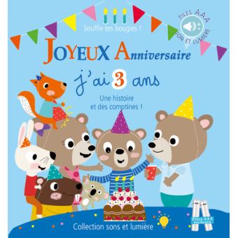 J'ai trois ans, sons et lumière