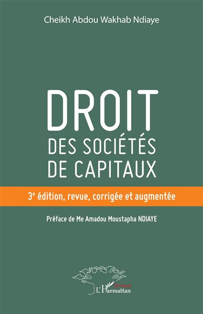 Droit des sociétés de capitaux (2e éd)