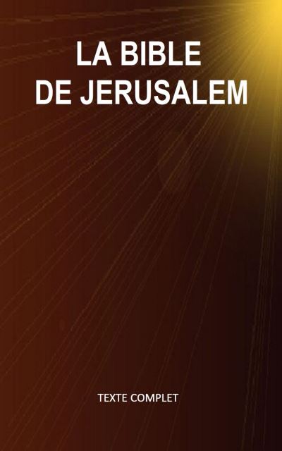 La bible de jerusalem pdf
