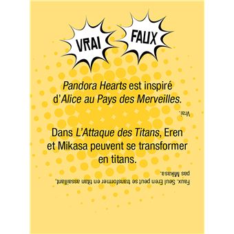 La boîte quiz Manga - nouvelle édition