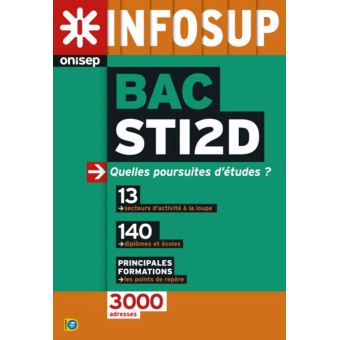 Bac sti2d, quelles poursuites d'etudes ? - 1
