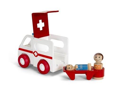 Ambulance avec son et lumière Brio