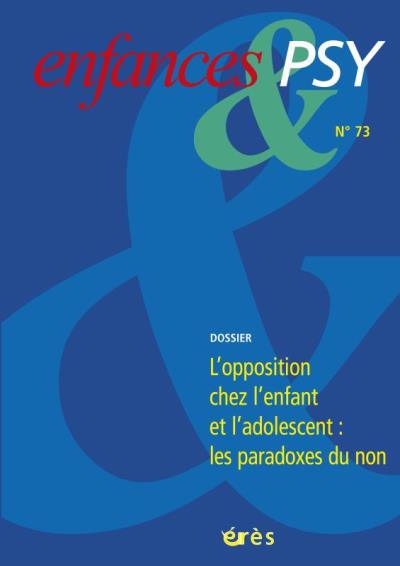 L'opposition chez l'enfant et l'adolescent