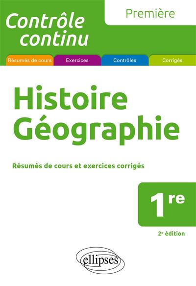 Histoire-géographie - Première - nouveaux programmes - Gilles Martinez - broché