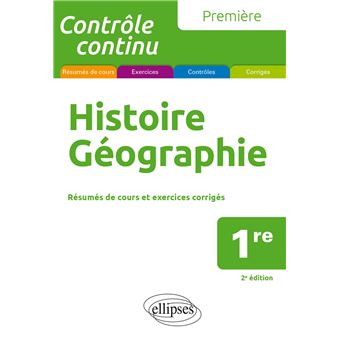 Histoire-Géographie - Première