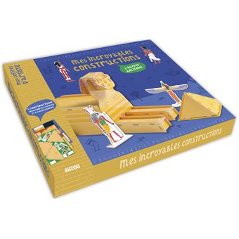 Mon coffret d'artiste - mes incroyables constructions - l'égypte ancienne