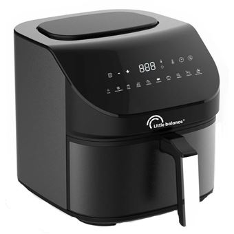 Friteuse Diététique - Little Balance - Crousty Light Xl - 7 L - 1600 W - 10 Programmes - Noir - 1