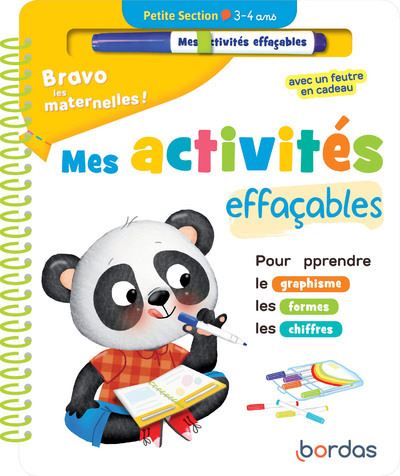Bravo les maternelles - Mes activités effaçables - Petite section - LUCIE ARWEILLER - relié